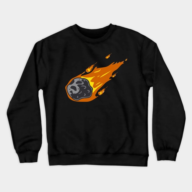 asteroid Crewneck Sweatshirt by Spring Moon